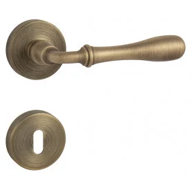 Klika na dveře CARINA 2 - R - Bronz česaný