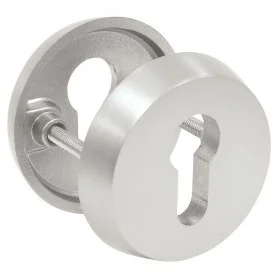 Bezpečnostní rozeta AXA - Stříbrná matná