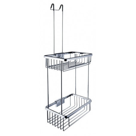 Dvojitá závěsná odkládací polička do sprchy NIMCO KIBO Ki 14017D-H-26