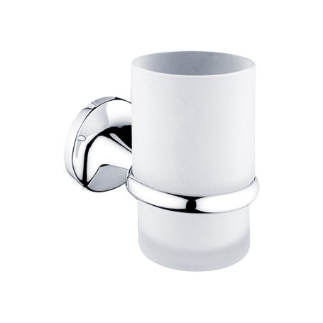 Skleněný pohár s držákem NIMCO Monolit