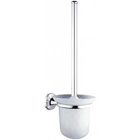 Toaletní kartáč v malé skleněné nádobě NIMCO Monolit