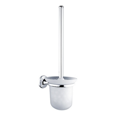 Toaletní kartáč v malé skleněné nádobě NIMCO Monolit