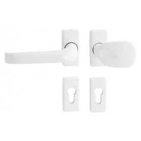 Zpevněné kování WALA FELIX - UHR - Bílá RAL 9016