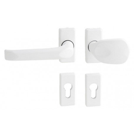 Zpevněné kování WALA FELIX - UHR - Bílá RAL 9016