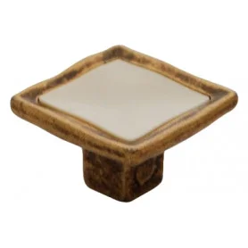 Nábytkový úchyt VALENTÍN - Patina na mosazi