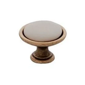 Knopka Leon - Patina na mosazi