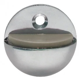Zarážka dveří polkopulka - BN - Broušená nerez