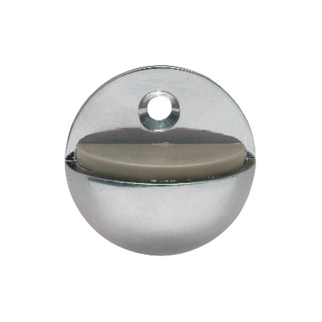 Zarážka dveří polkopulka - BN - Broušená nerez