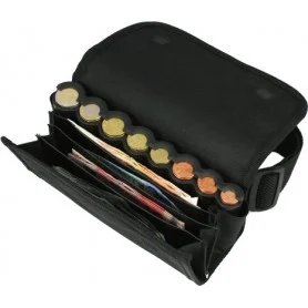 Textilní euro barmanská peněženka T4+1