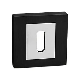 Rozeta MP - HR - Černá matná / chrom lesklý