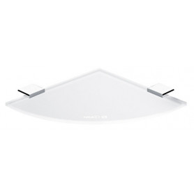 Skleněná rohová police s držáky NIMCO KIBO Ki 14091RB-26