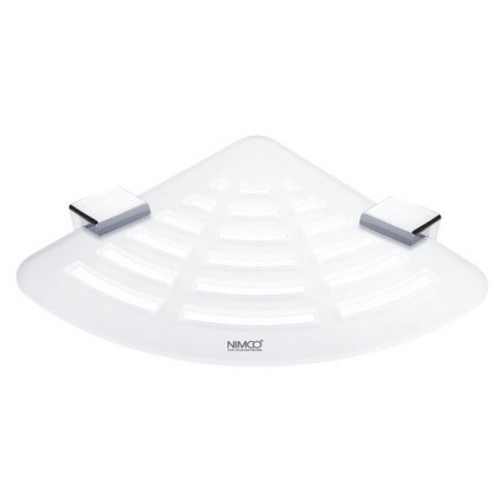 Skleněná rohová police s držáky IXI NIMCO KIBO Ki X211-26