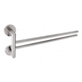 Dvojitý sklopný držák na ručníky NIMCO UNIX NEREZ UNM 13096-10