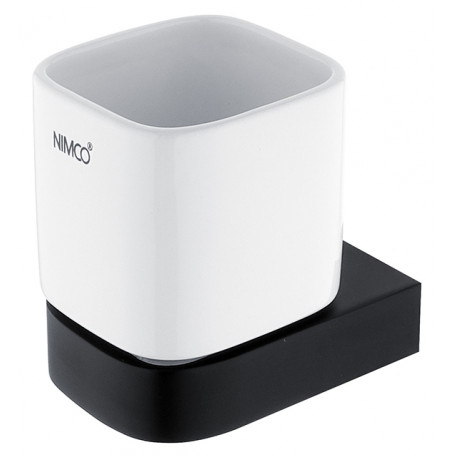 Pohár na zubní kartáčky NIMCO NIKAU BLACK NKC 30058K-90