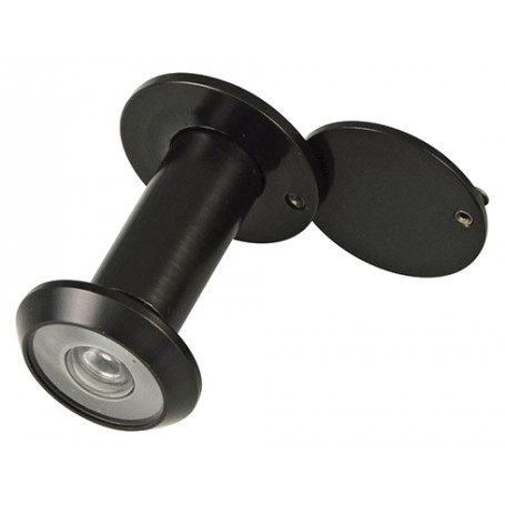 Kukátko do dveří METAL-BUD - Černá matná