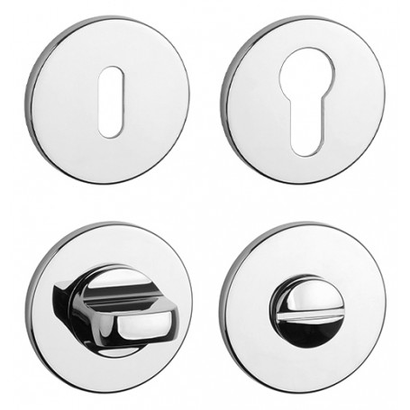 Rozeta APRILE - R 5S - Chrom lesklý