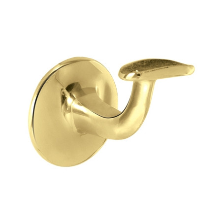 Držák dřevěného madla PT109 - Mosaz leštěná a lakovaná