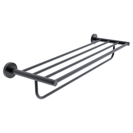 Police na ručníky s držákem NIMCO UNIX BLACK