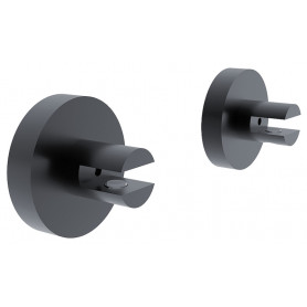 Samotné úchyty police NIMCO UNIX BLACK