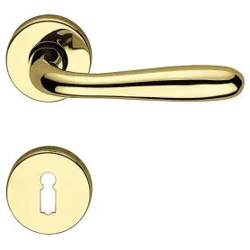 Klika na dveře LIENBACHER ARIANE - R - Zlatá lesklá