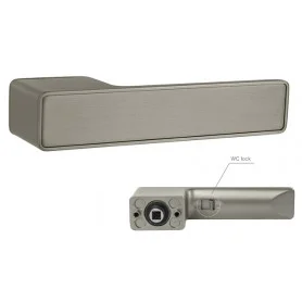 Klika na dveře MPK GRANDERA IN LOCK - RT - Nikl matný