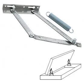 Postelové výklopné kování KP3