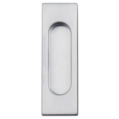 Hranatá mušle na posuvné dveře FIMET - Chrom broušený