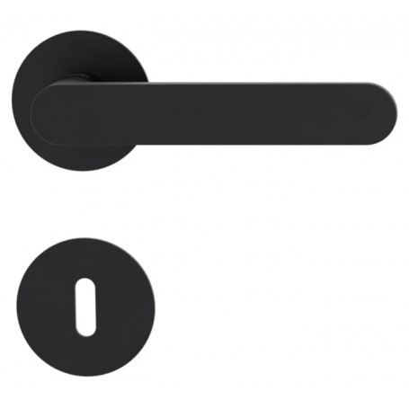 Klika Griffwerk AVUS PIATTA S - R - Černá matná