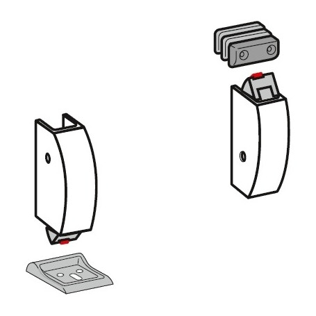 DORMA PHX 03 F - Horní a dolní zajištění