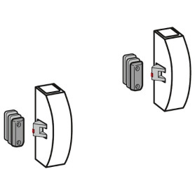 DORMA PHX 07 F - Horní a dolní zajištění s boční západkou