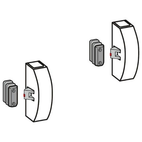 DORMA PHX 07 F - Horní a dolní zajištění s boční západkou