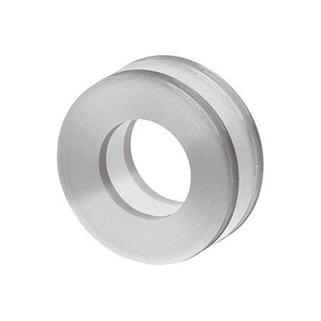 Mušle na skleněné posuvné dveře JNF IN.16.552.A - Broušená nerez