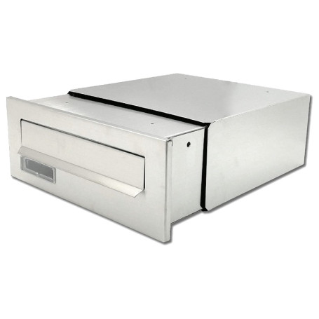 Poštovní schránka k zazdění do plotu X-FEST JAKUB 2 nerez