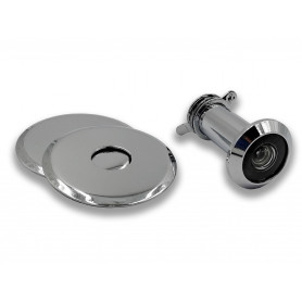 Kukátko do dveří - Chrom lesklý