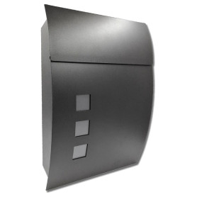 Poštová schránka X-FEST DUSTIN - Černá