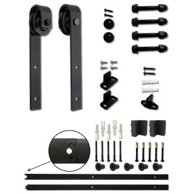 Kování na posuvné dveře RETRO 1