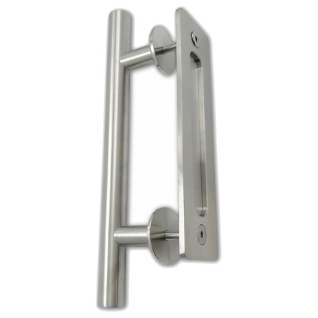 Mušle s madlem na posuvné dveře RETRO