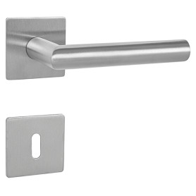 Kľučka na dvere MP FAVORIT - HR 3SM - Brúsená nerez