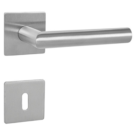 Kľučka na dvere MP FAVORIT - HR 3SM - Brúsená nerez