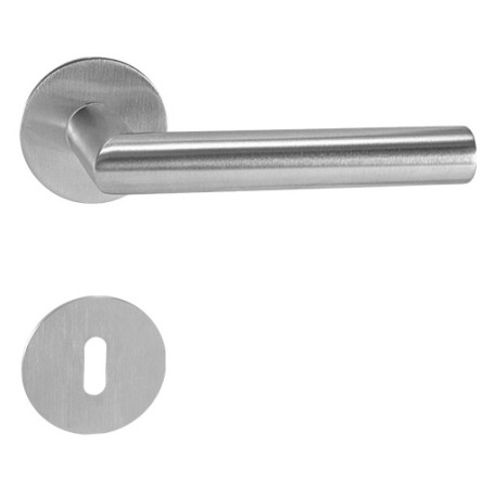 Kľučka Griffwerk LUCIA PIATA S - R - BN - Brúsená nerez