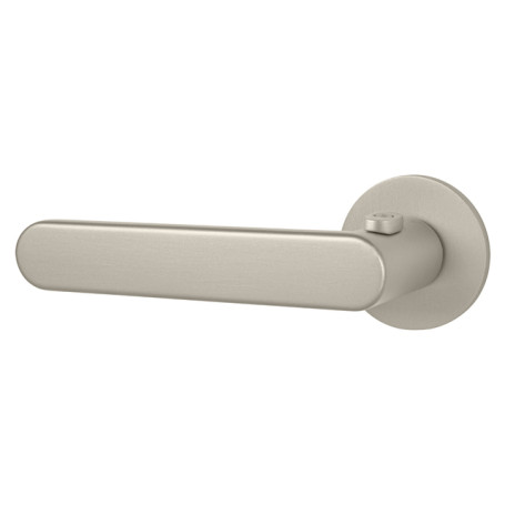 Kľučka na dvere TUPAI ROUND - R 7S 3957 (s uzamykaním) - Nikel matný