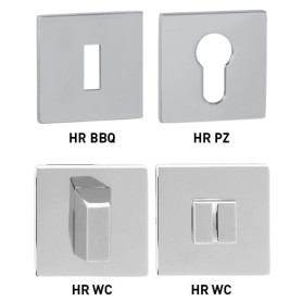 Rozeta MP - HR SQ6 - Chrom lesklý