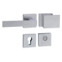 Bezpečnostní klika TUPAI CUBO/SQUARE - HR 3230/2275 - Chrom broušený