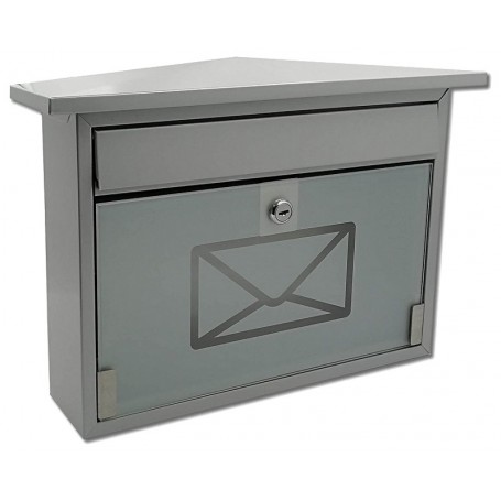 Poštovní schránka X-FEST ROBIN - Stříbrný