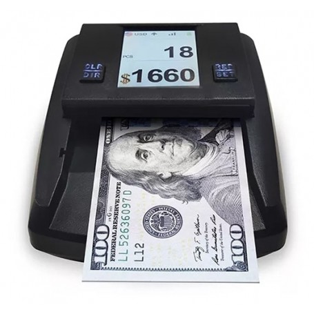 Tester a počítač bankovek Cashtech 700A EURO+CZK+HUF+PLN+RON+USD
