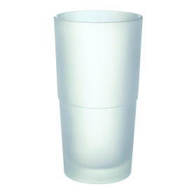 Náhradní skleněný WC pohár - matné sklo SMEDBO