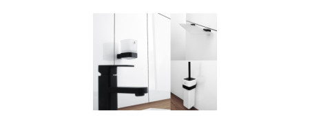 Koupelnové doplňky NIMCO KIBO BLACK