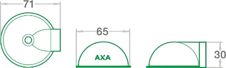 Zarážka dveří AXA FS 65