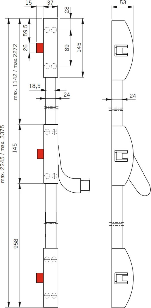 DORMA PHA 2000 D1/3B