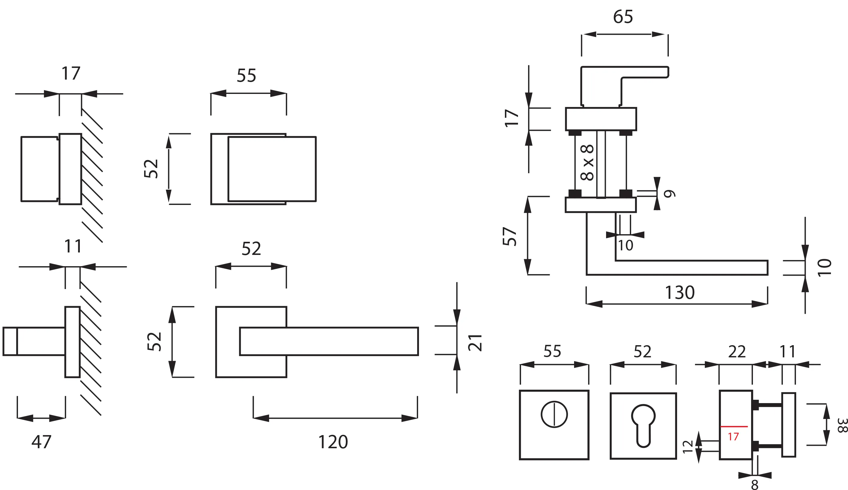 TUPAI CUBO/SQUARE - HR 3230/2275